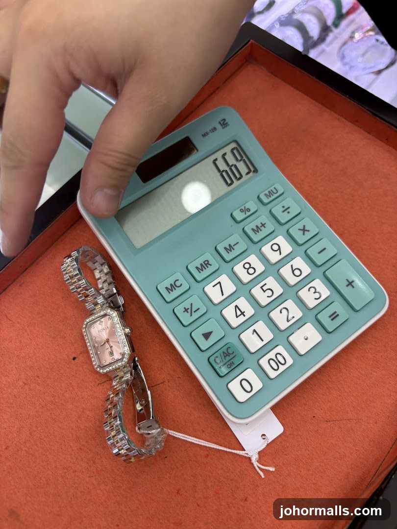 Calculator and Watch