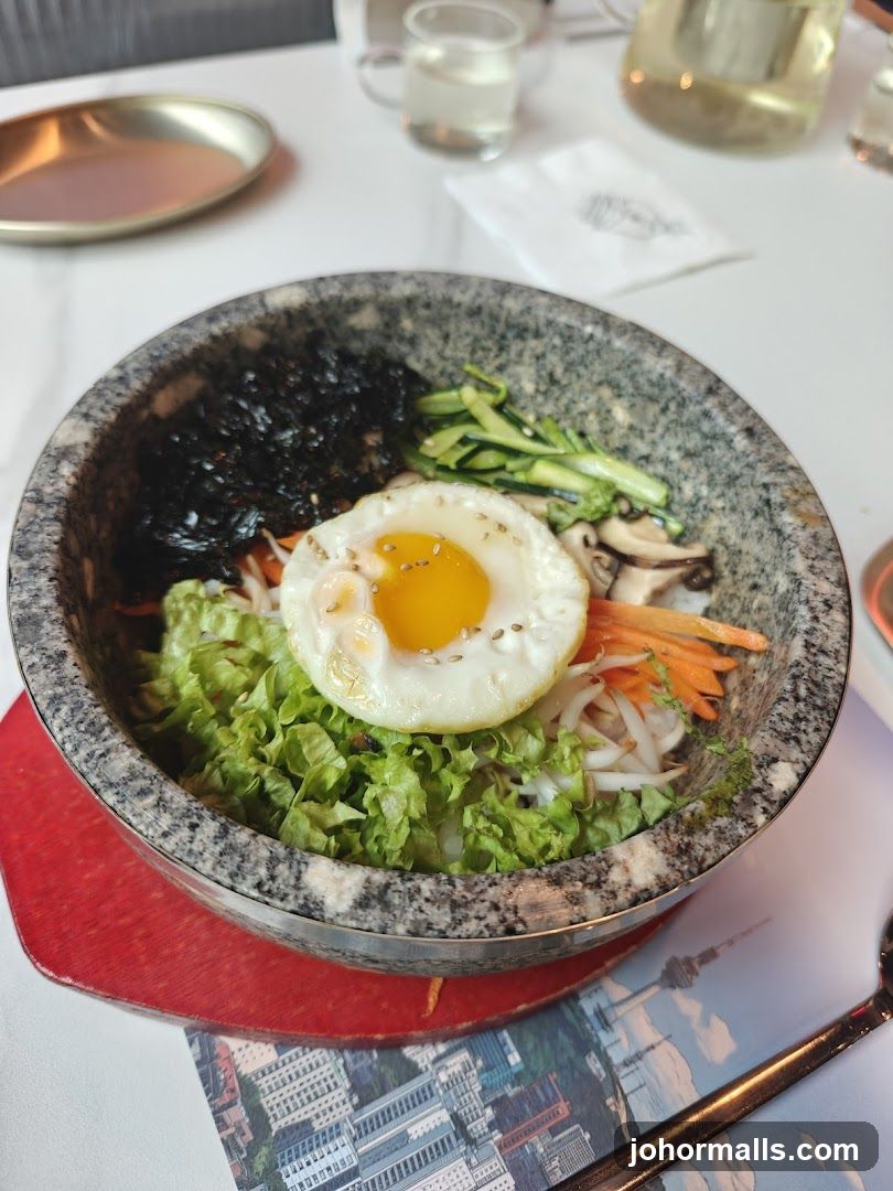 Bibimbap in a Stone Bowl