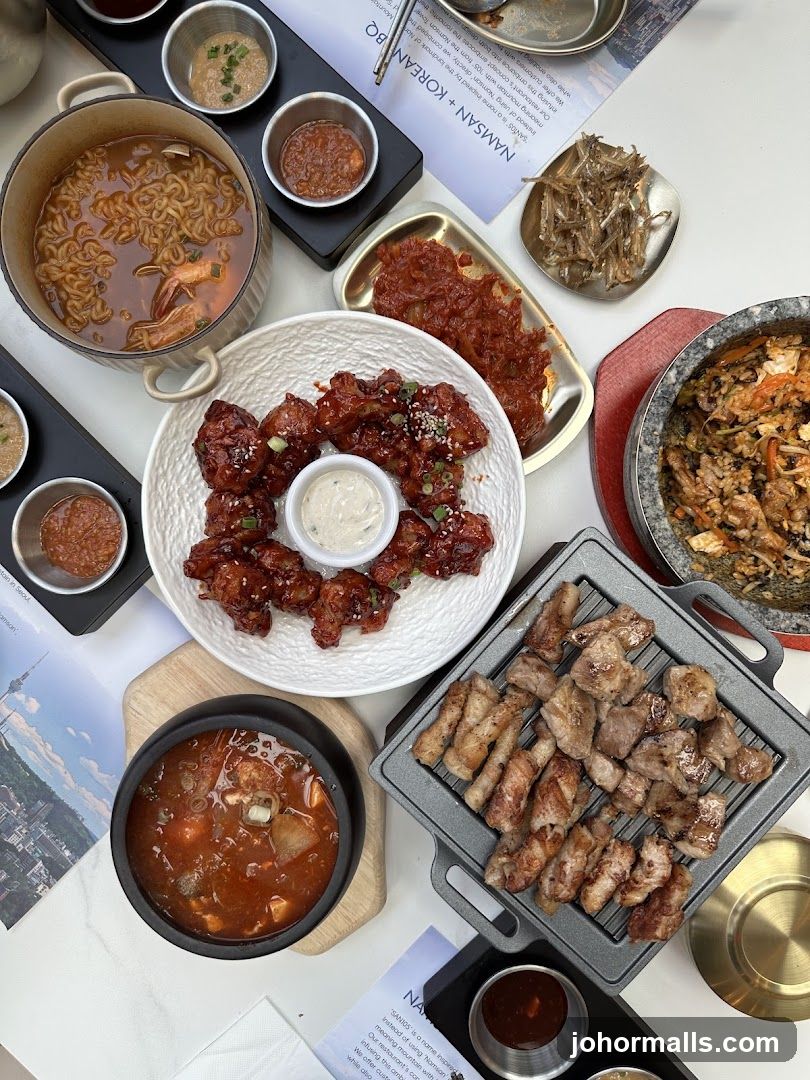 Korean BBQ Spread