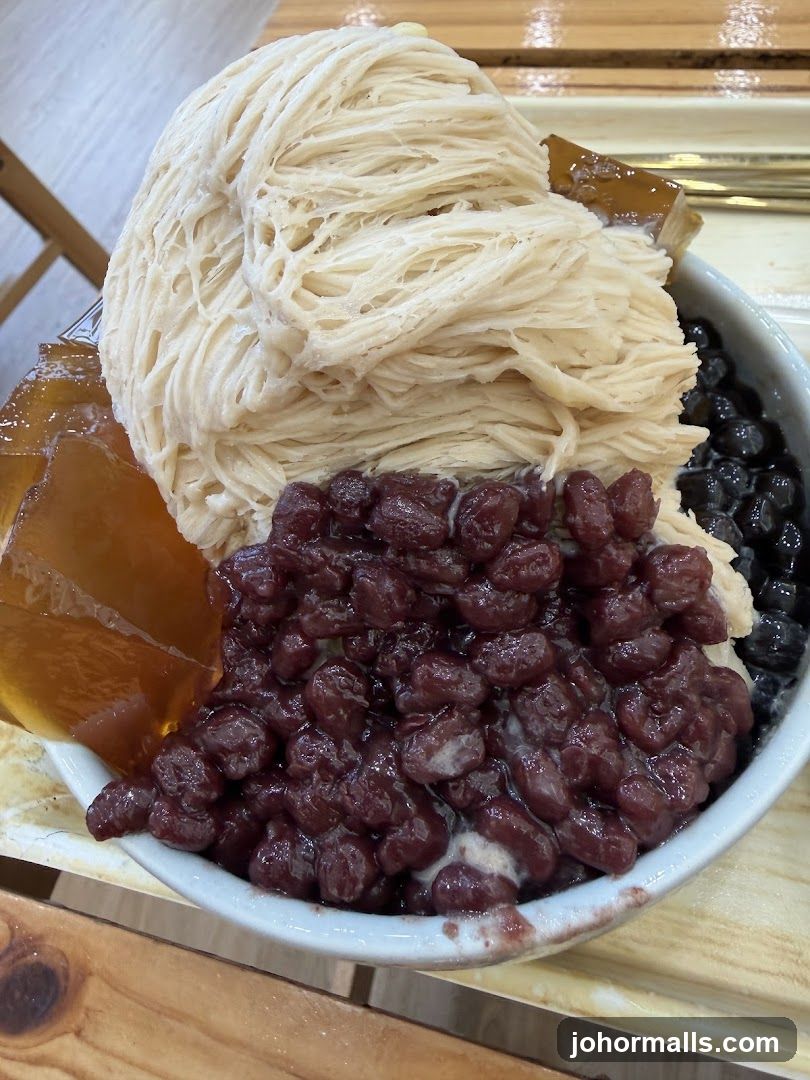 Shaved Ice Dessert