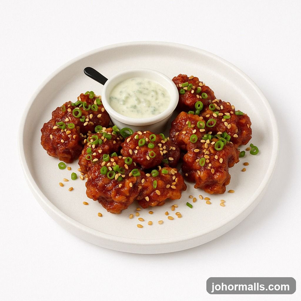 Spicy Chicken Bites with Dip