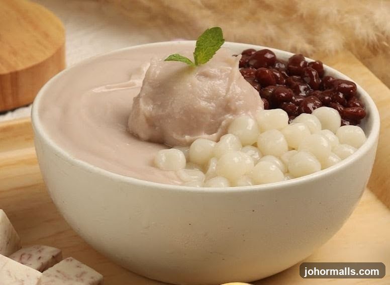 Taro Dessert Bowl