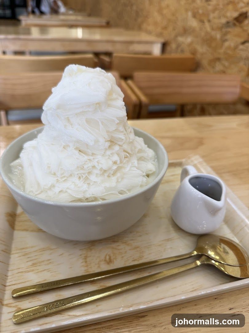 Shaved Ice Dessert
