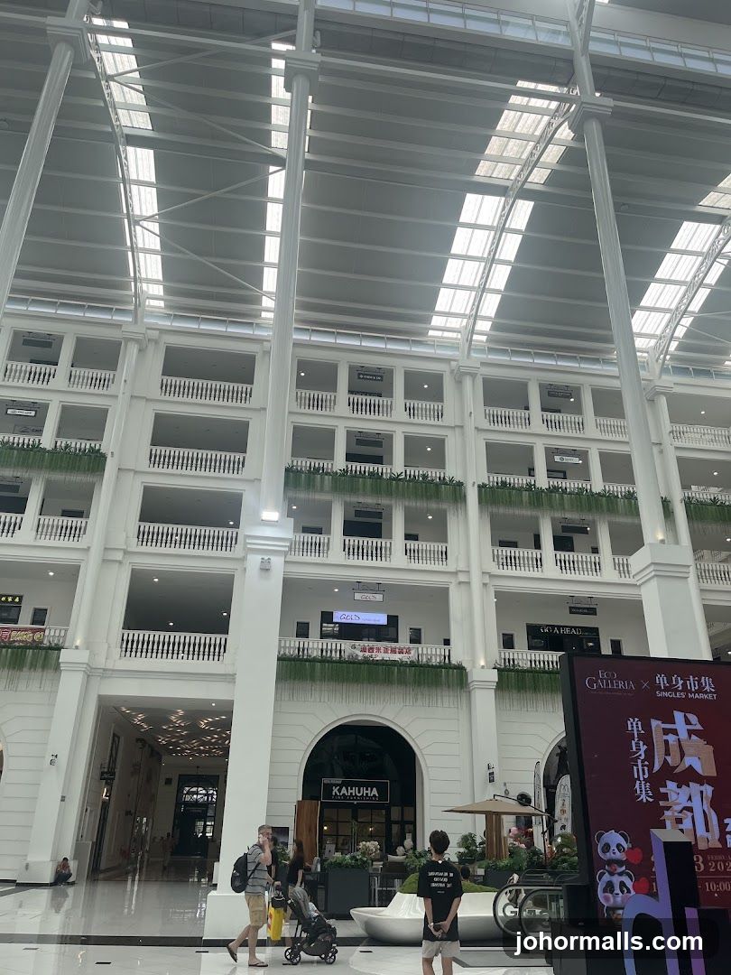 Indoor Atrium with Shops