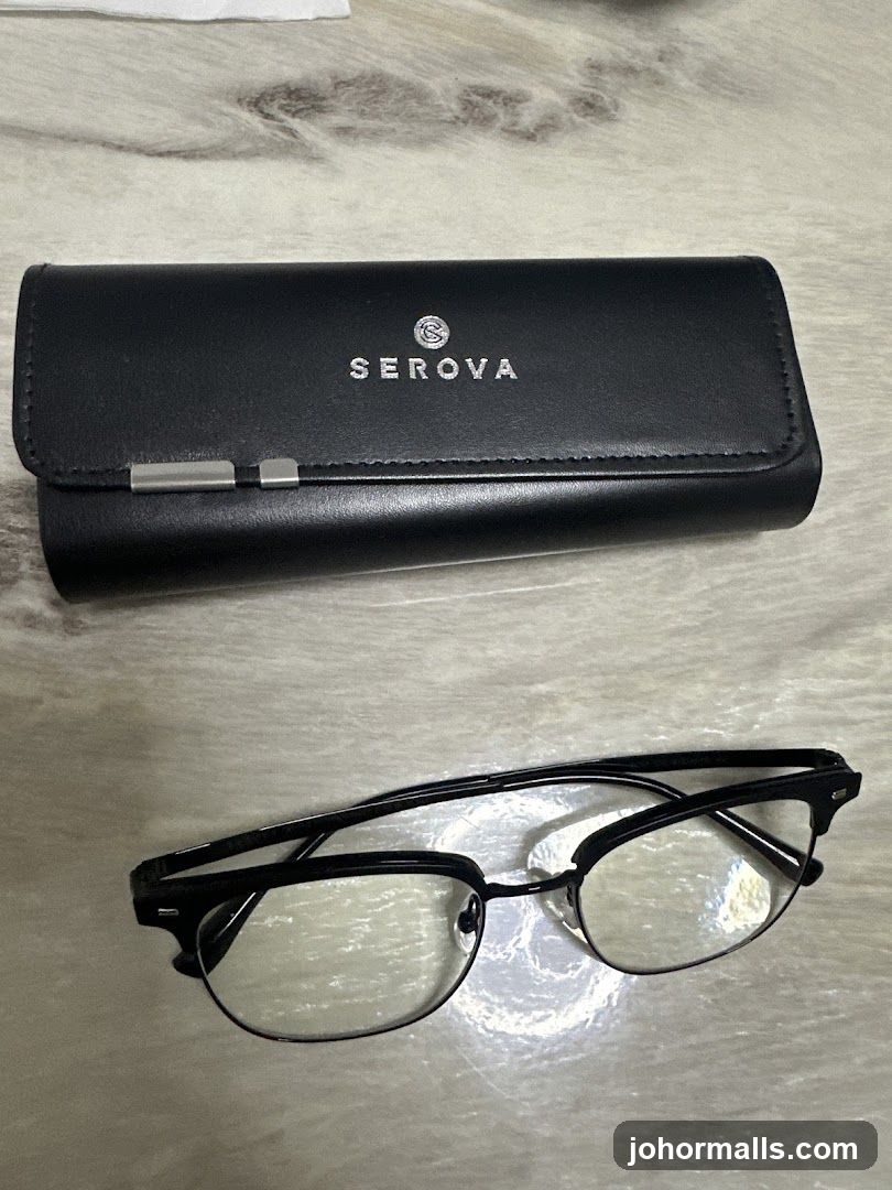 Eyeglasses and Case