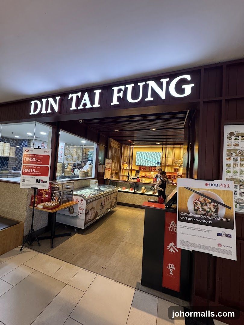 Din Tai Fung 鼎泰豐 at JB City Square