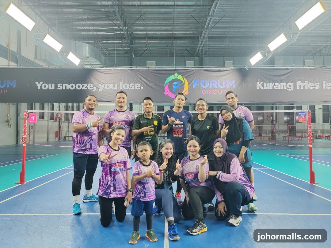 Badminton Team Photo
