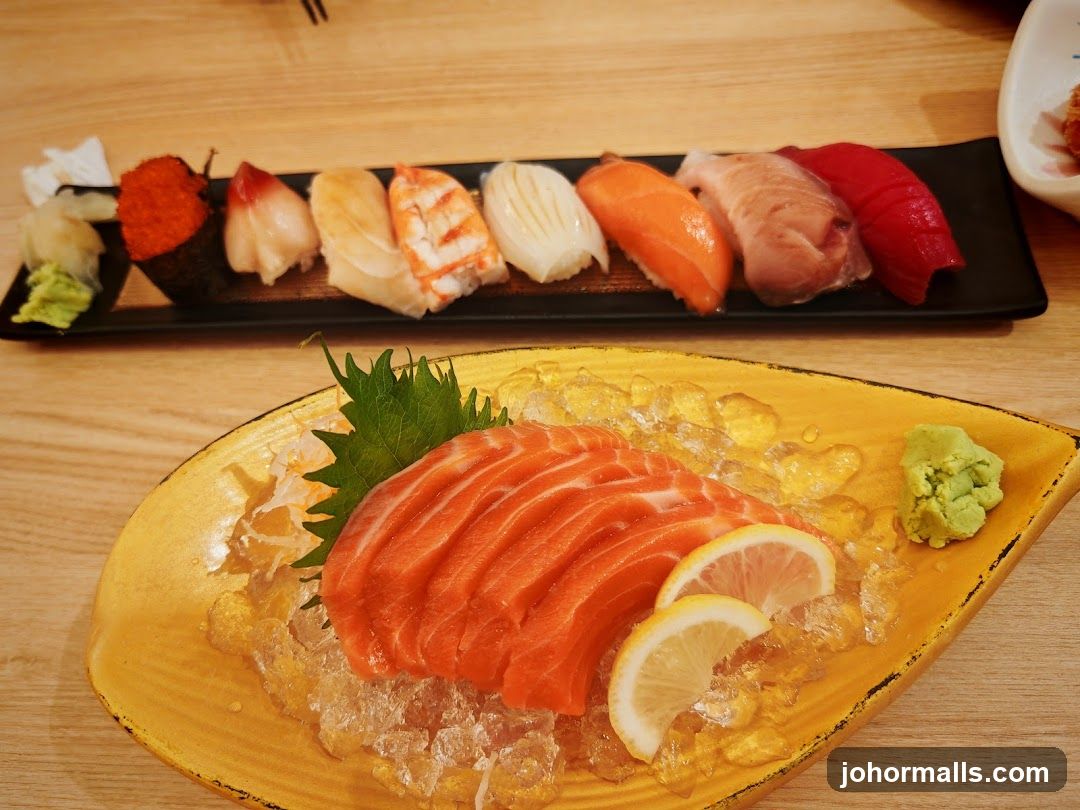 Sashimi and Sushi Platter
