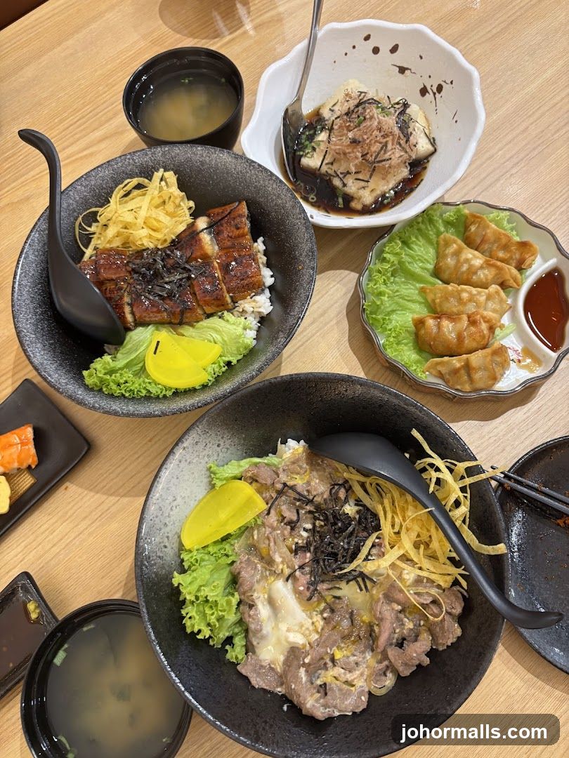Japanese Food Spread