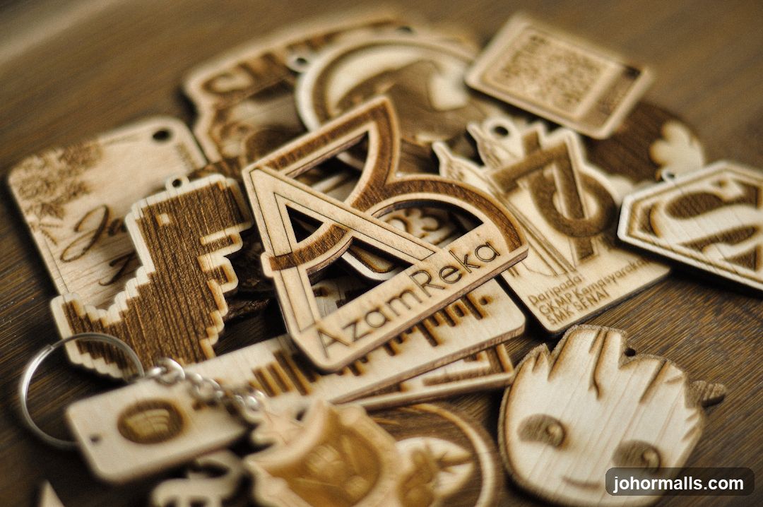 Wooden Keychains