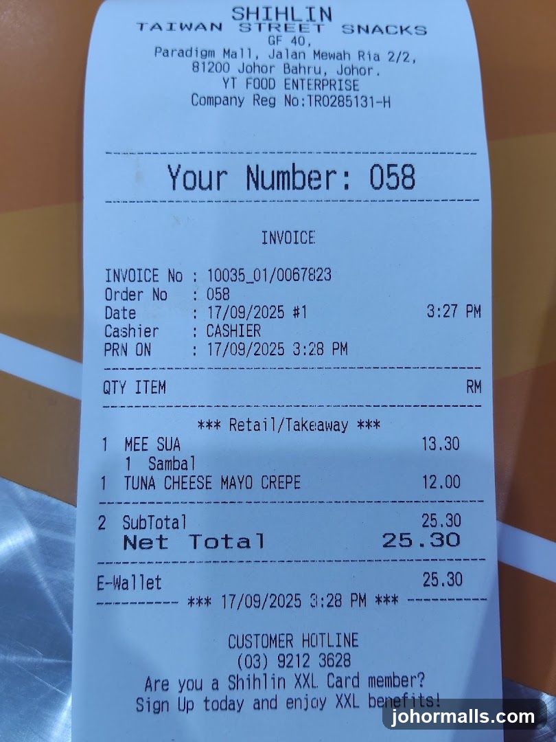 Receipt