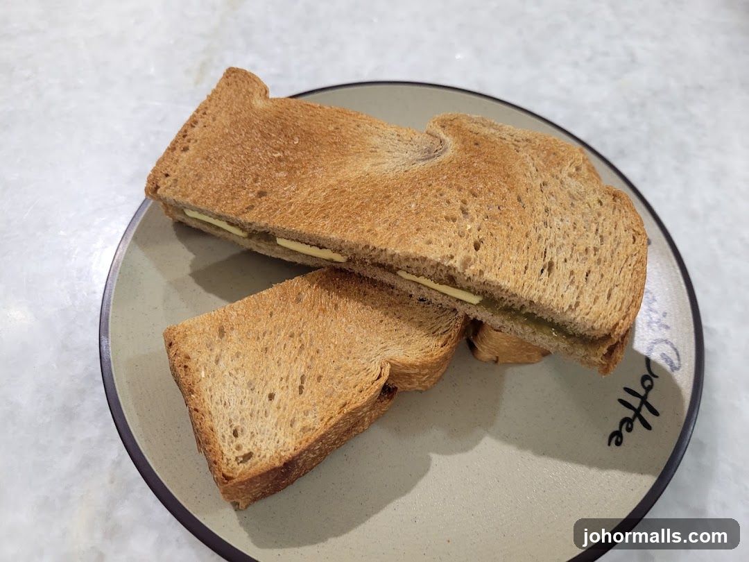 Toast with Butter and Kaya