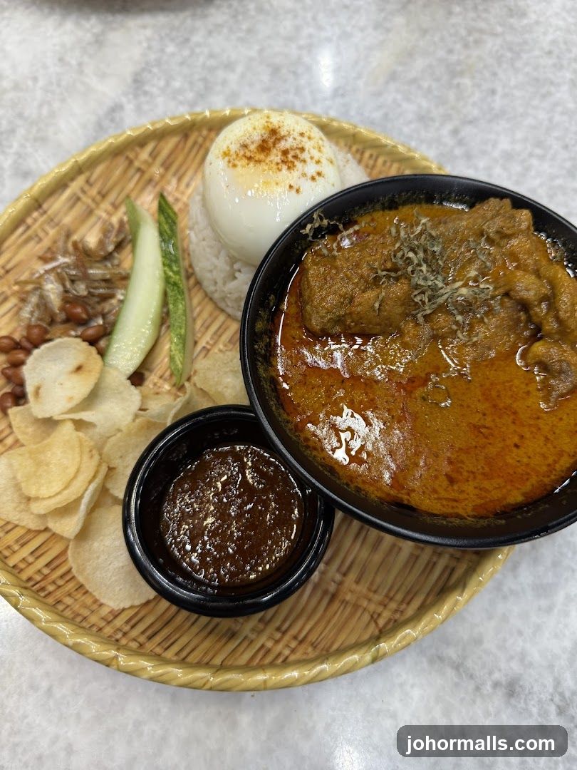 Curry with Rice and Sides