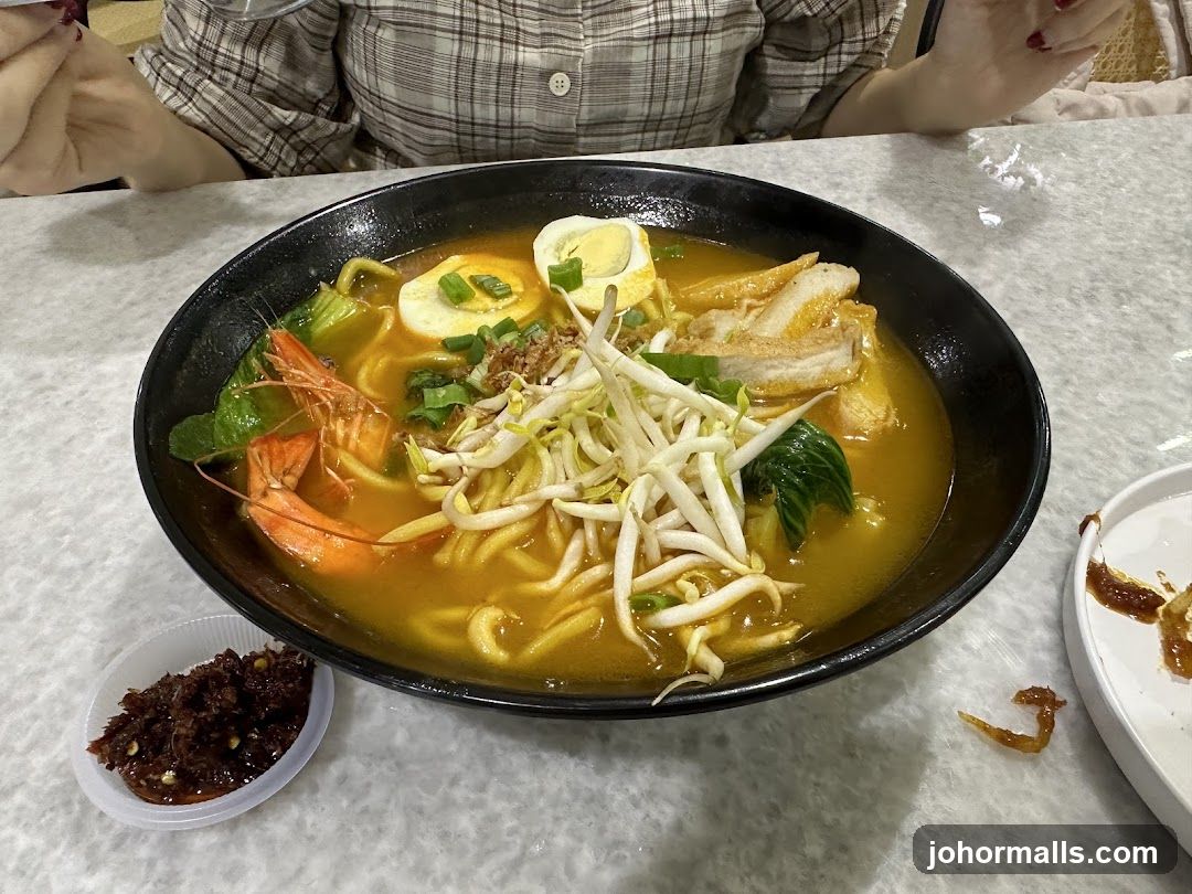 Noodle Soup with Shrimp