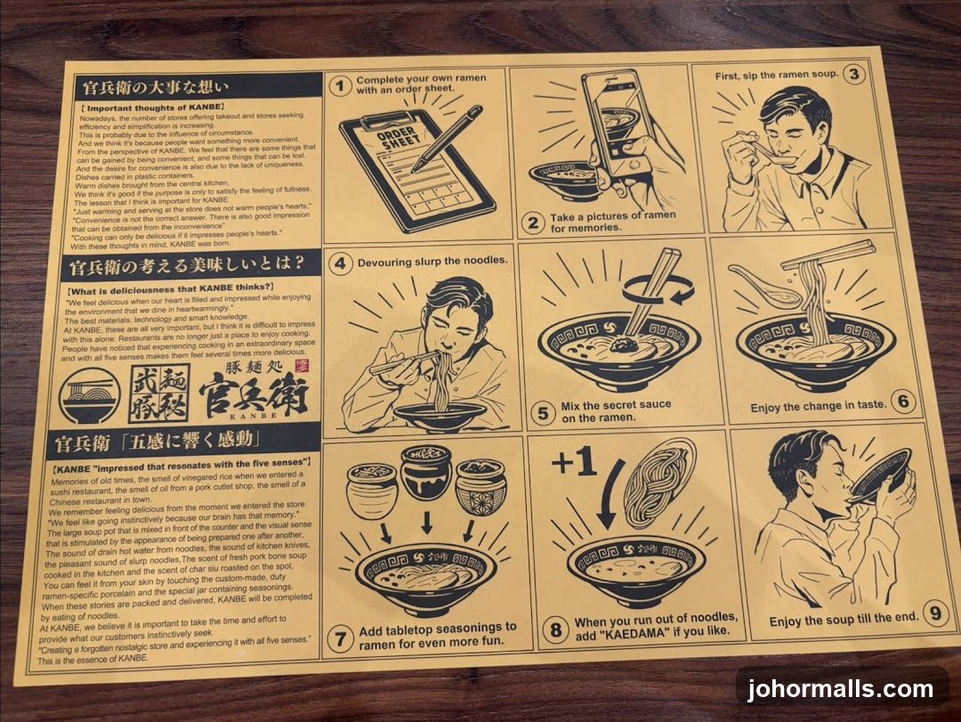 KANBE Ramen Experience Guide