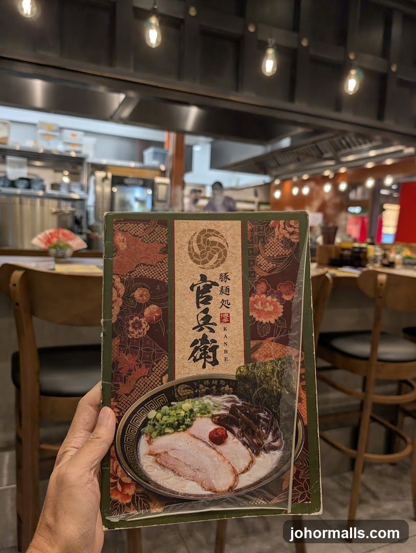Ramen Menu