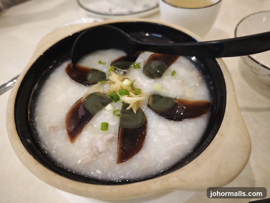 Congee with Century Egg