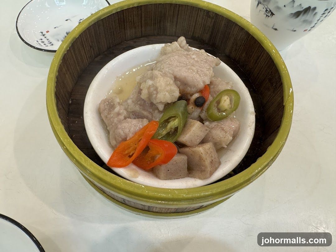 Steamed Pork Ribs with Taro