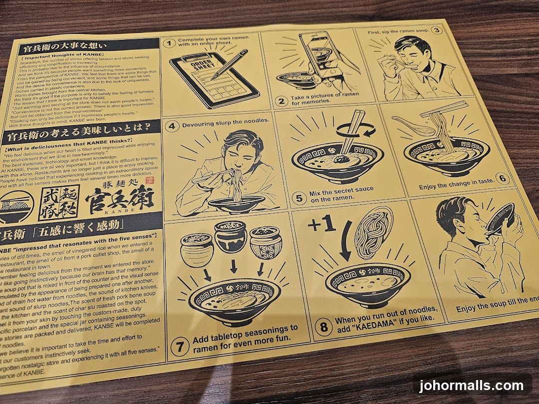 KANBE Ramen Experience Guide