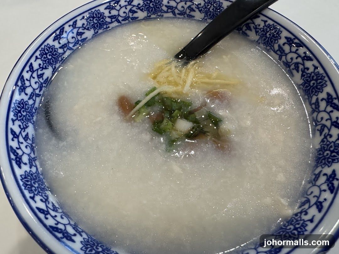 Congee with Ginger and Scallions