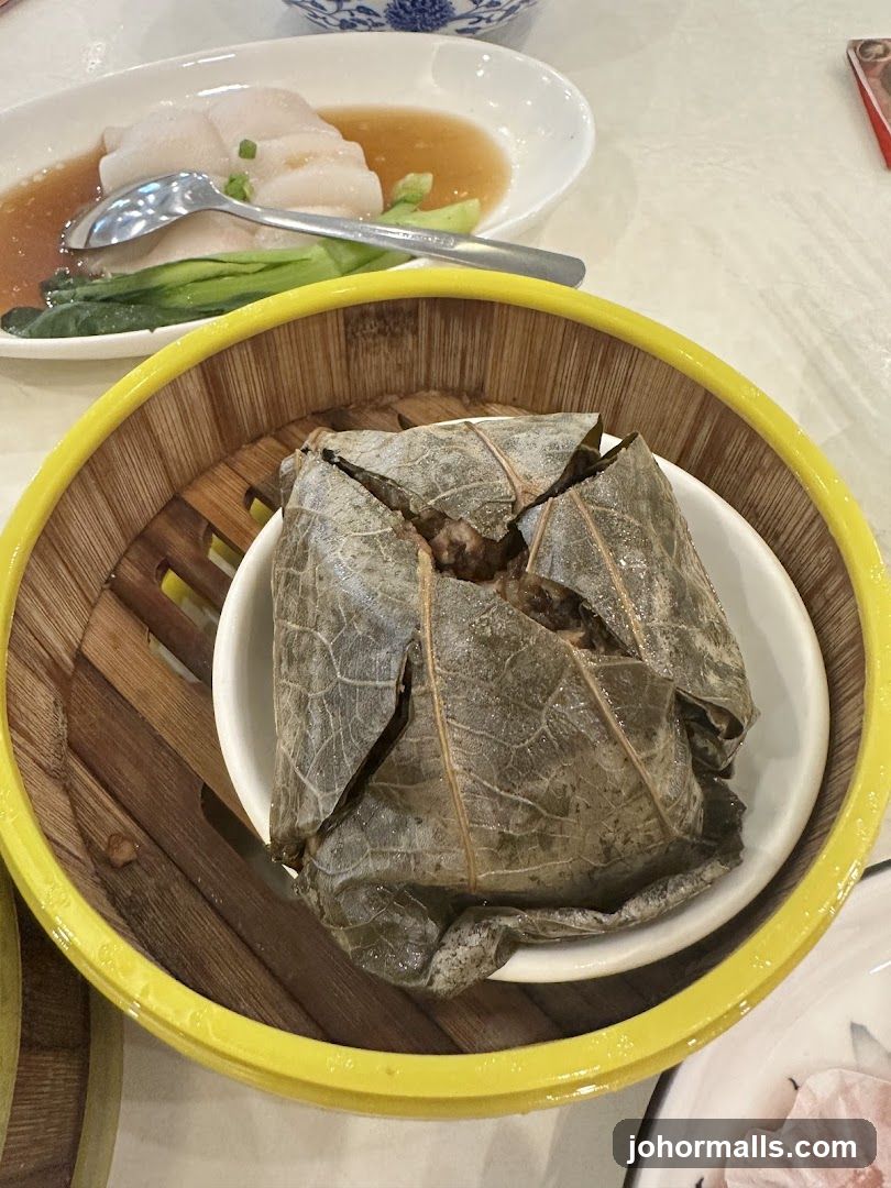 Steamed Lotus Leaf Rice