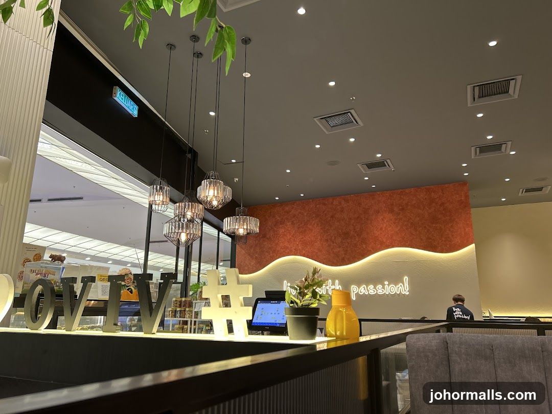 Restaurant Interior with Decorative Elements