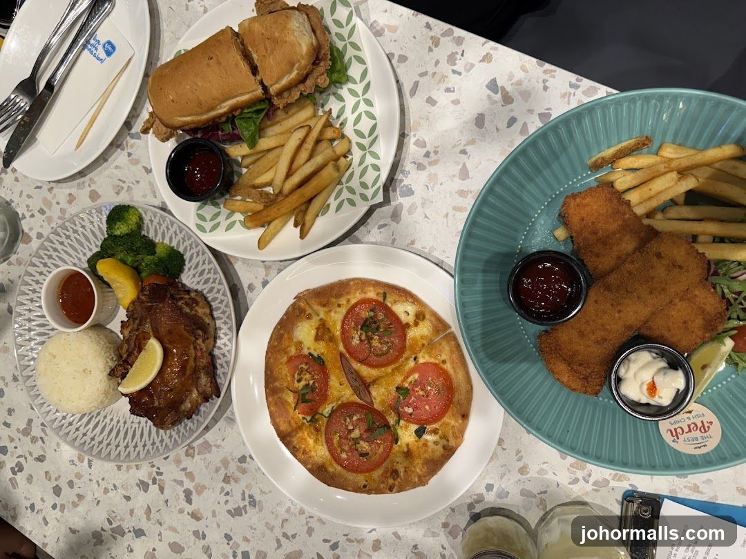 Assortment of Dishes