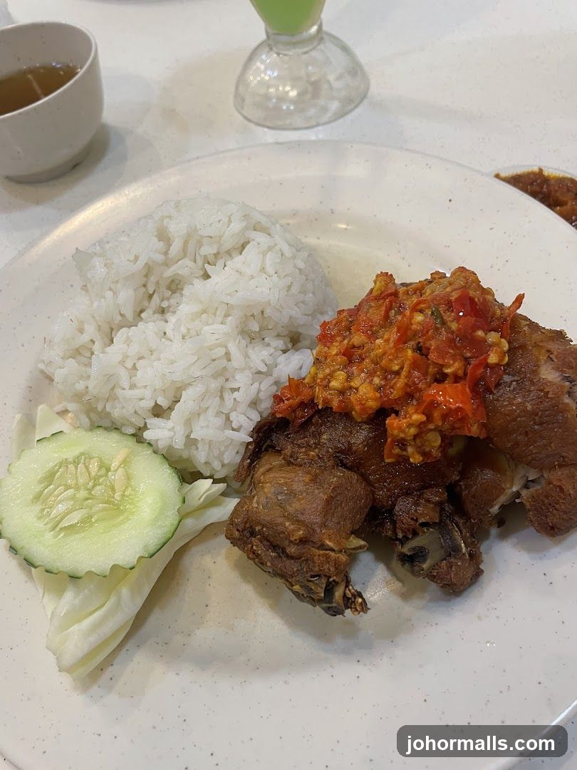 Fried Chicken with Rice