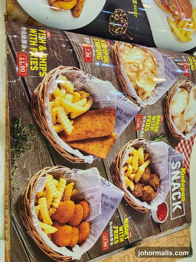 Snack Menu