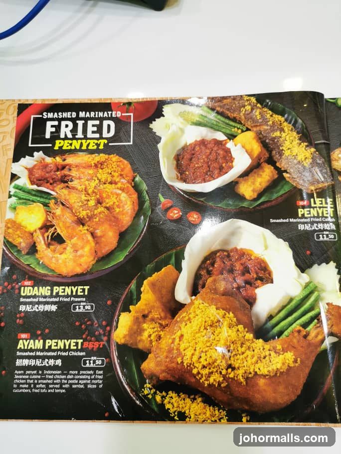 Smashed Marinated Fried Penyets