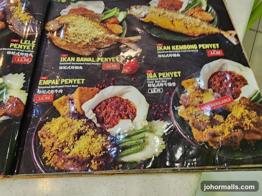 Menu Items