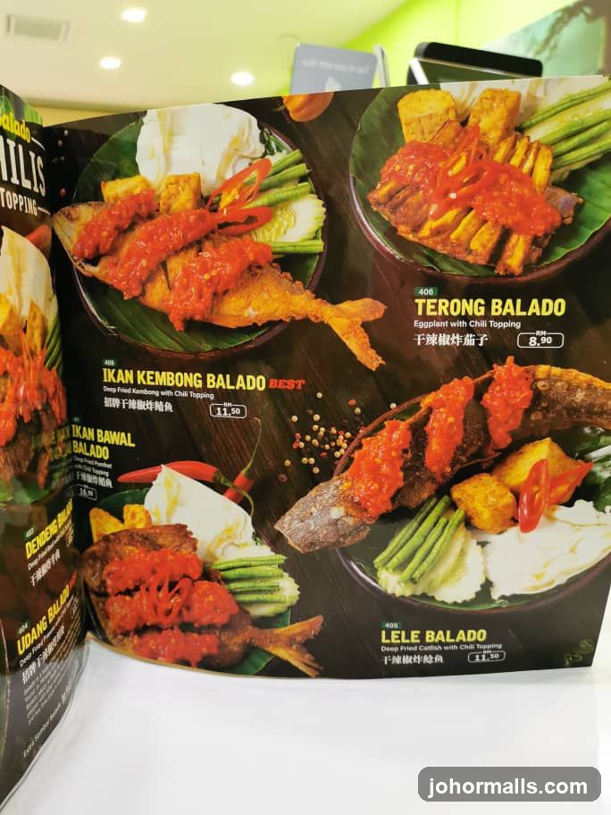 Balado Dishes