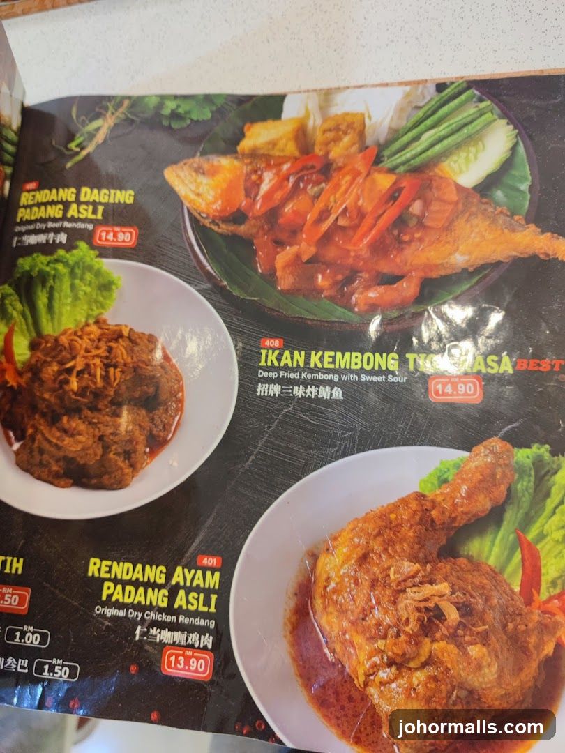Menu Items
