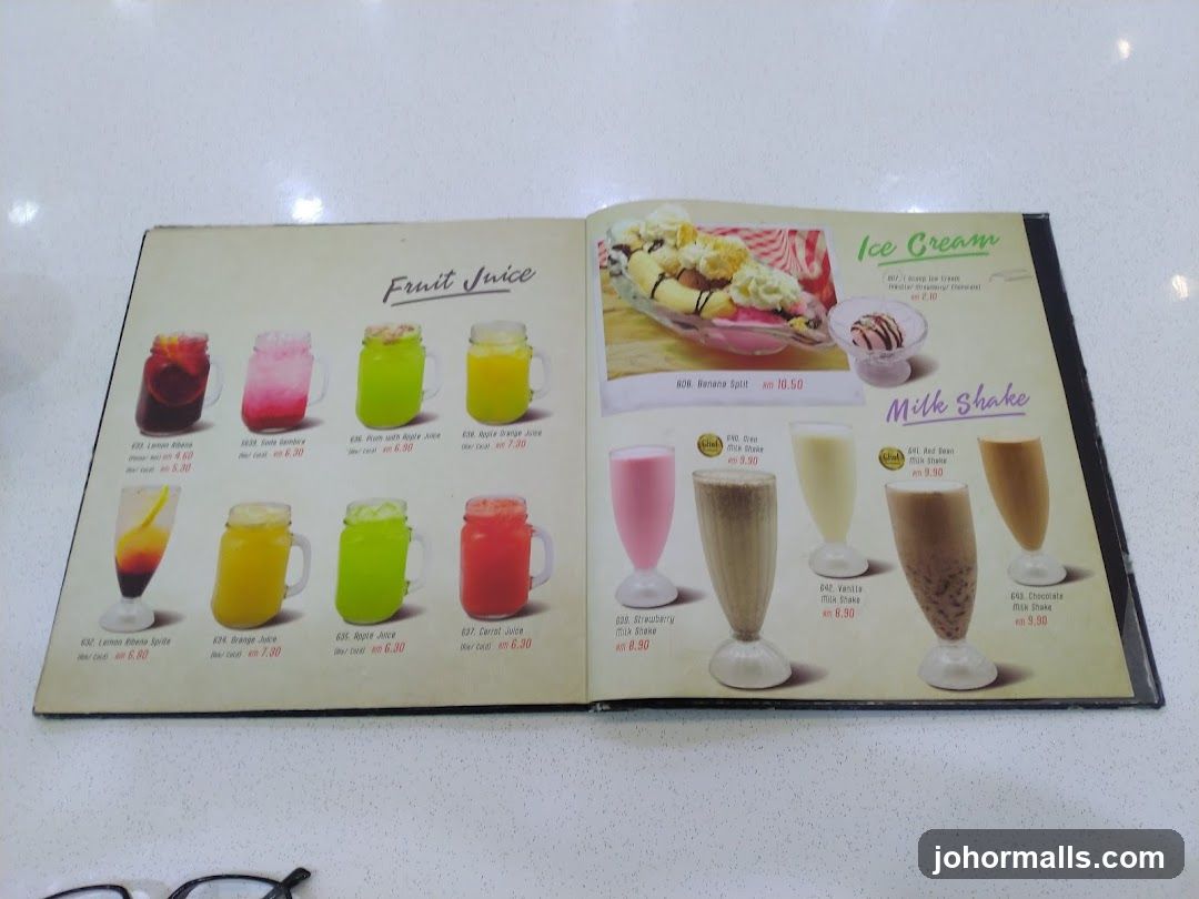 Fruit Juice, Ice Cream, Milk Shake