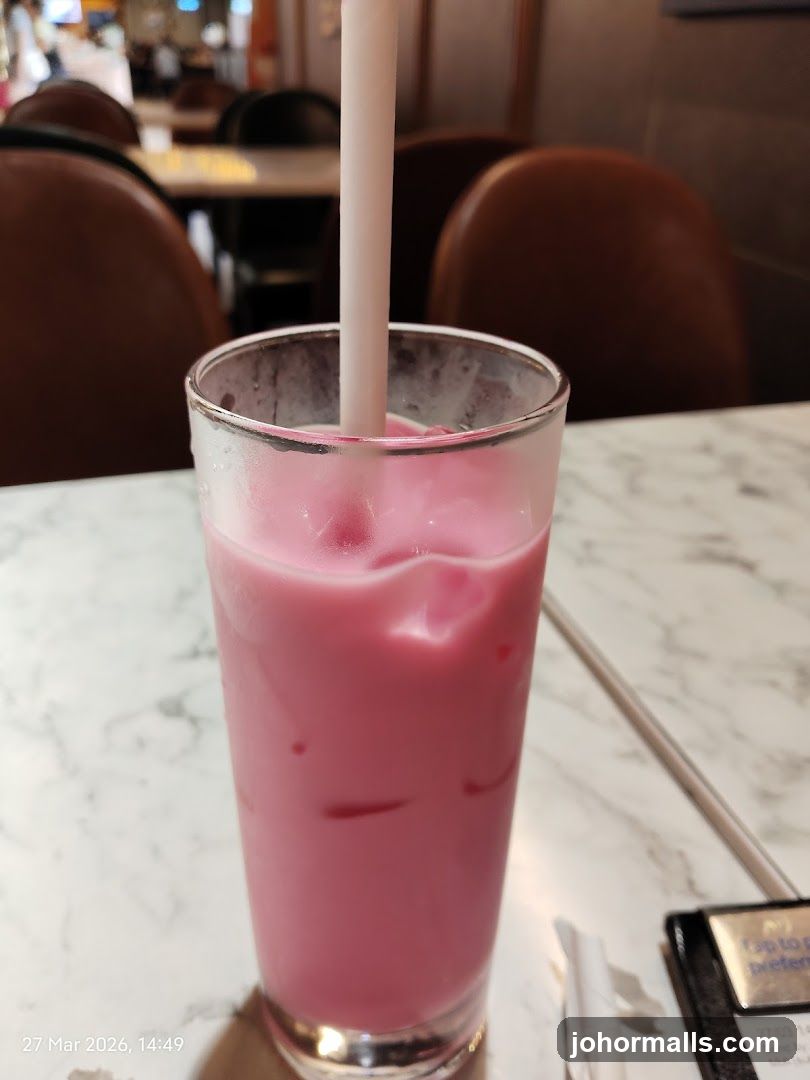 Pink Drink with Ice