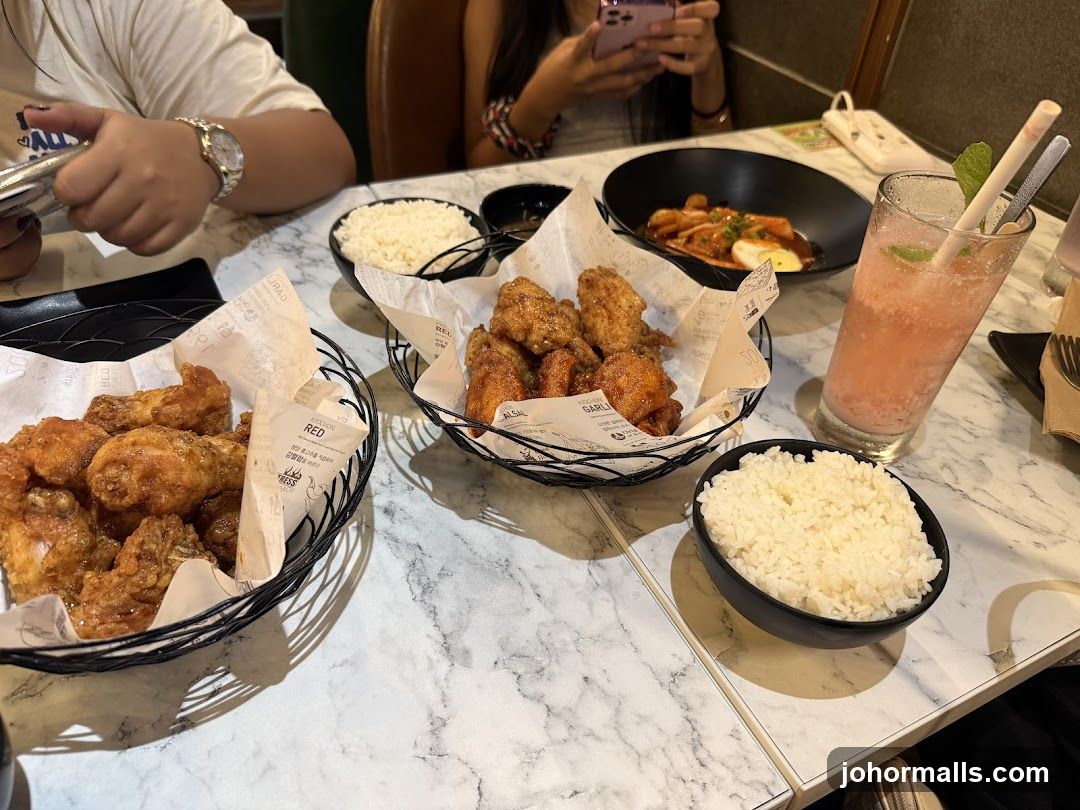Fried Chicken and Rice