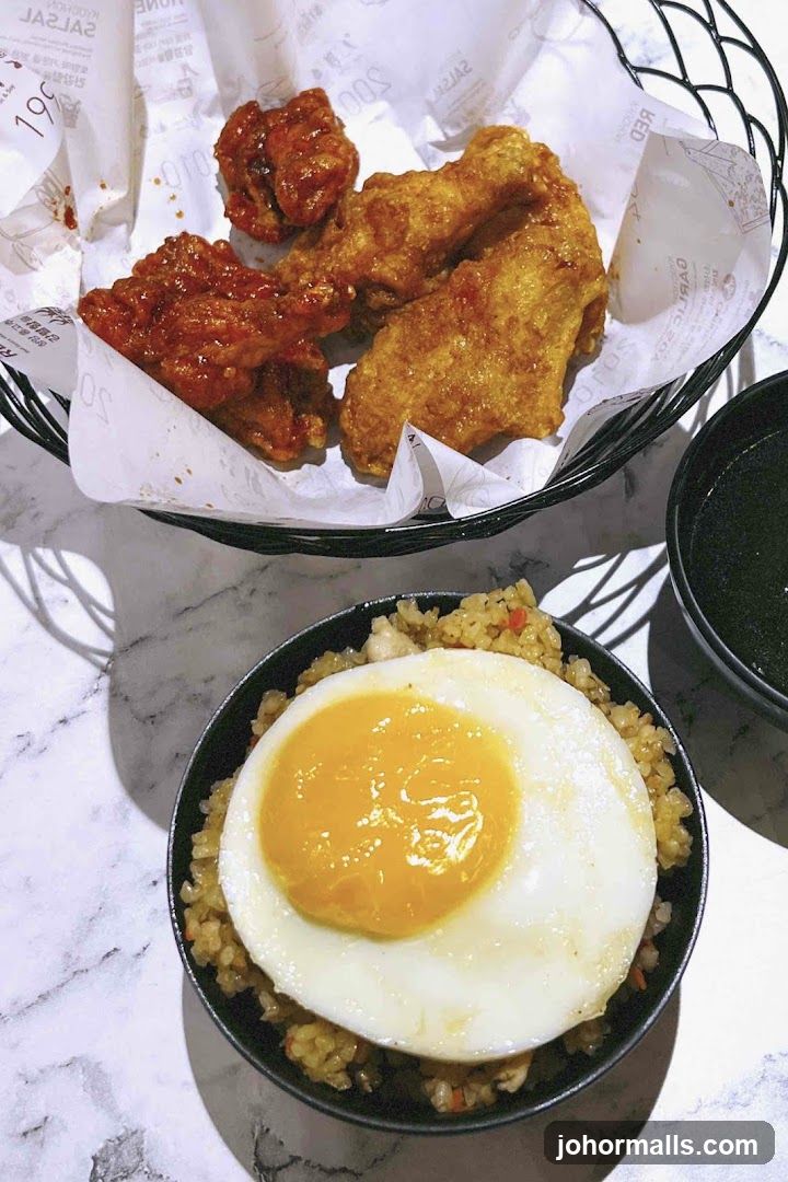 Fried Chicken and Fried Rice