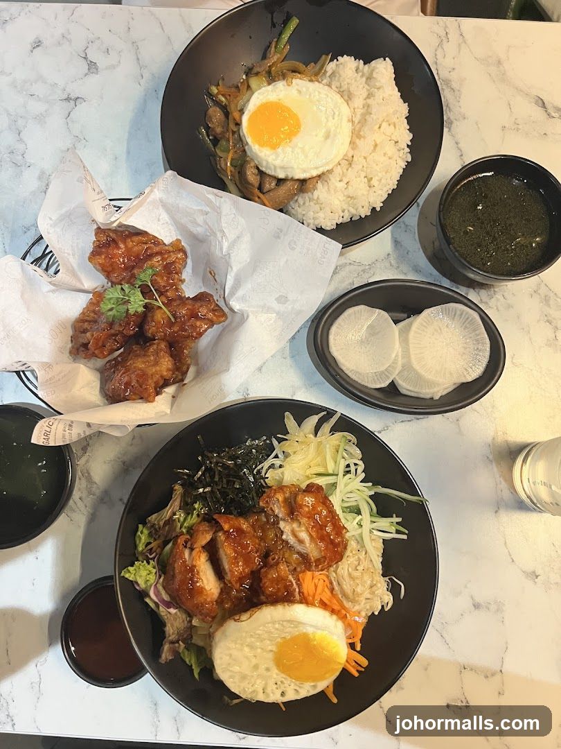 Korean Food Platter