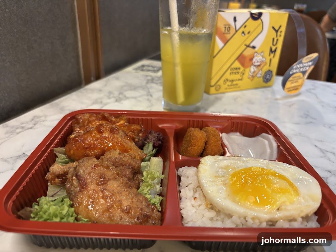 Fried Chicken Bento Box