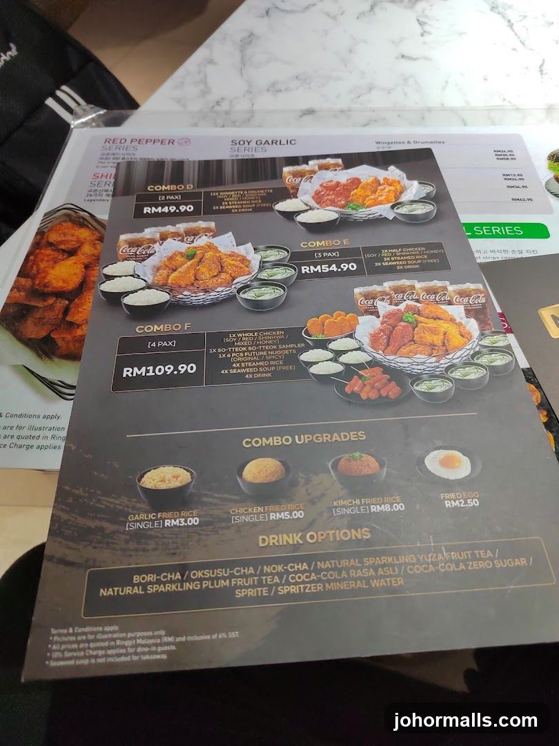 Chicken Menu