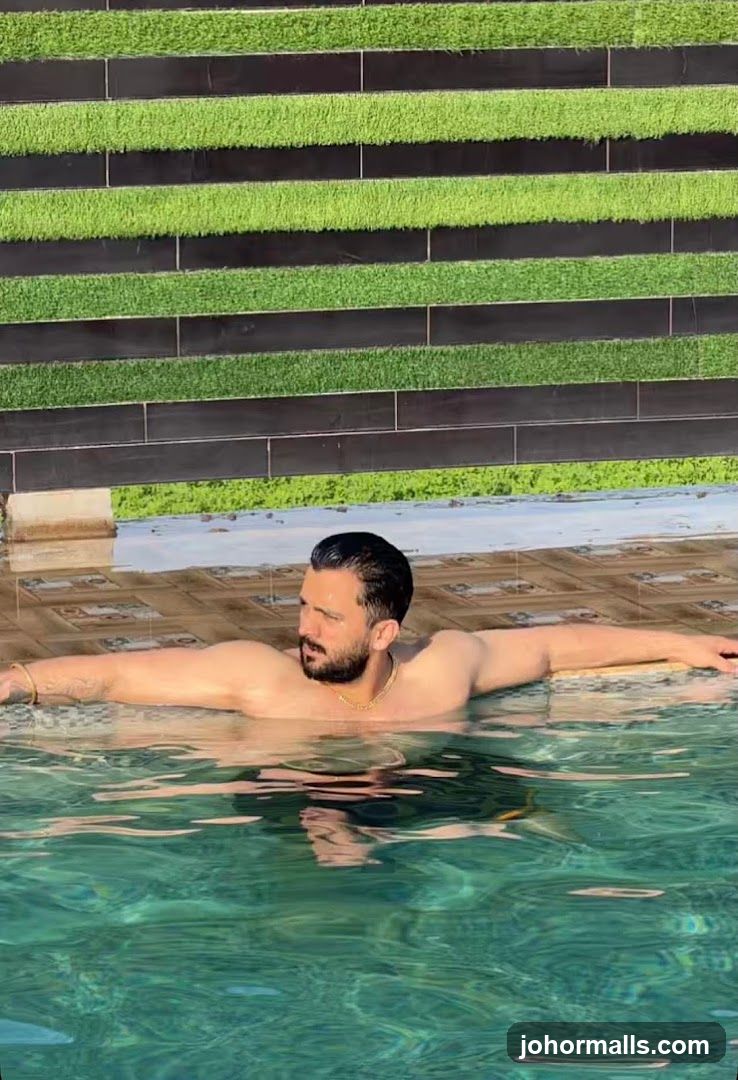 Man in a Swimming Pool