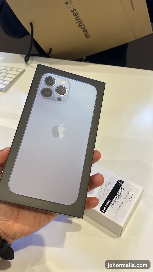iPhone 13 Pro Box and Accessories