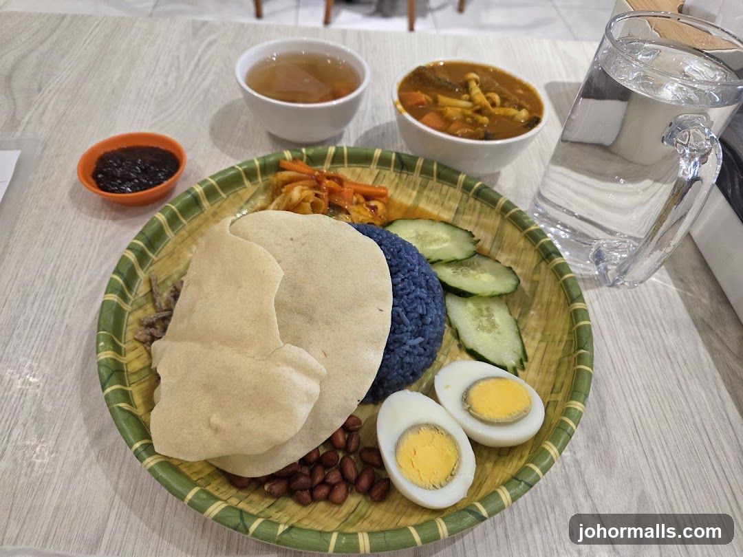 Nasi Kerabu Meal