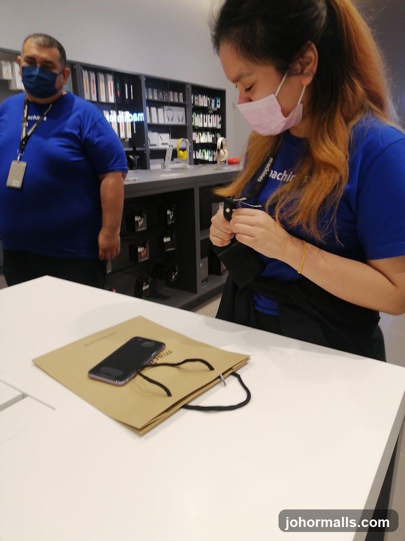 Store Employees Assisting Customer