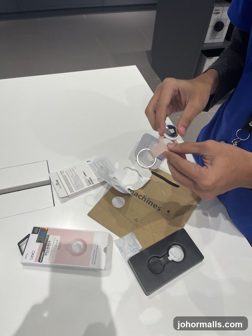 Unpacking Apple AirTag Accessories