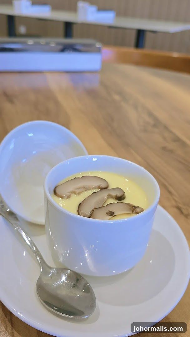 Chawanmushi with Shiitake Mushrooms