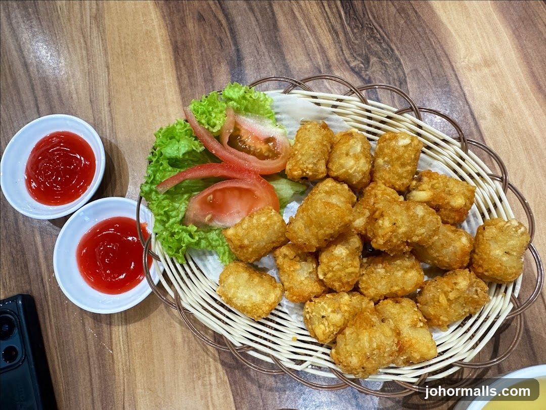 Tater Tots with Ketchup