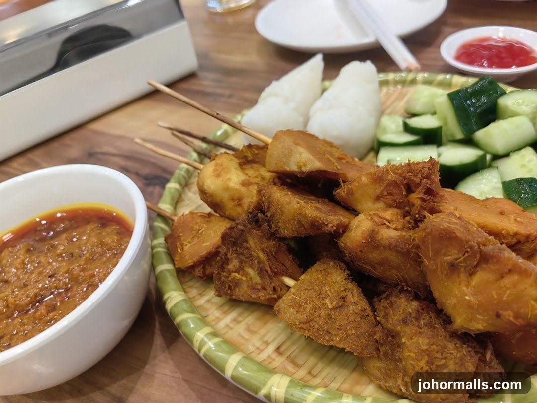 Satay with Condiments