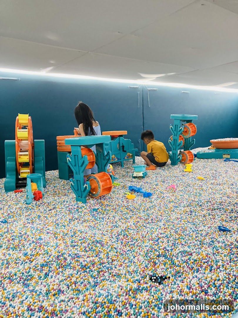 Children Playing in a Ball Pit
