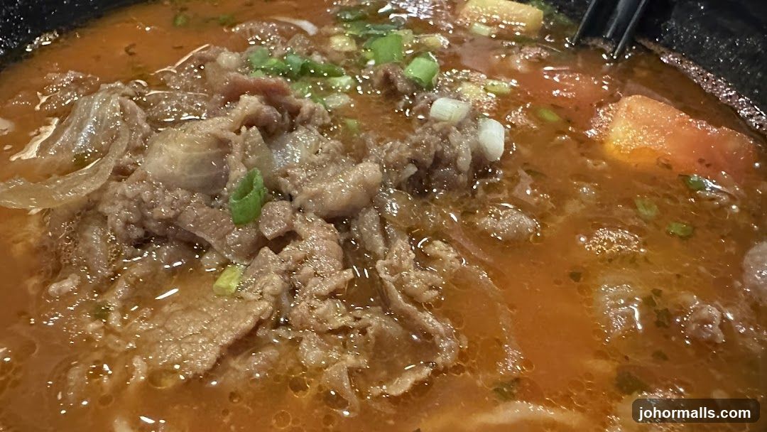 Close-up of stew